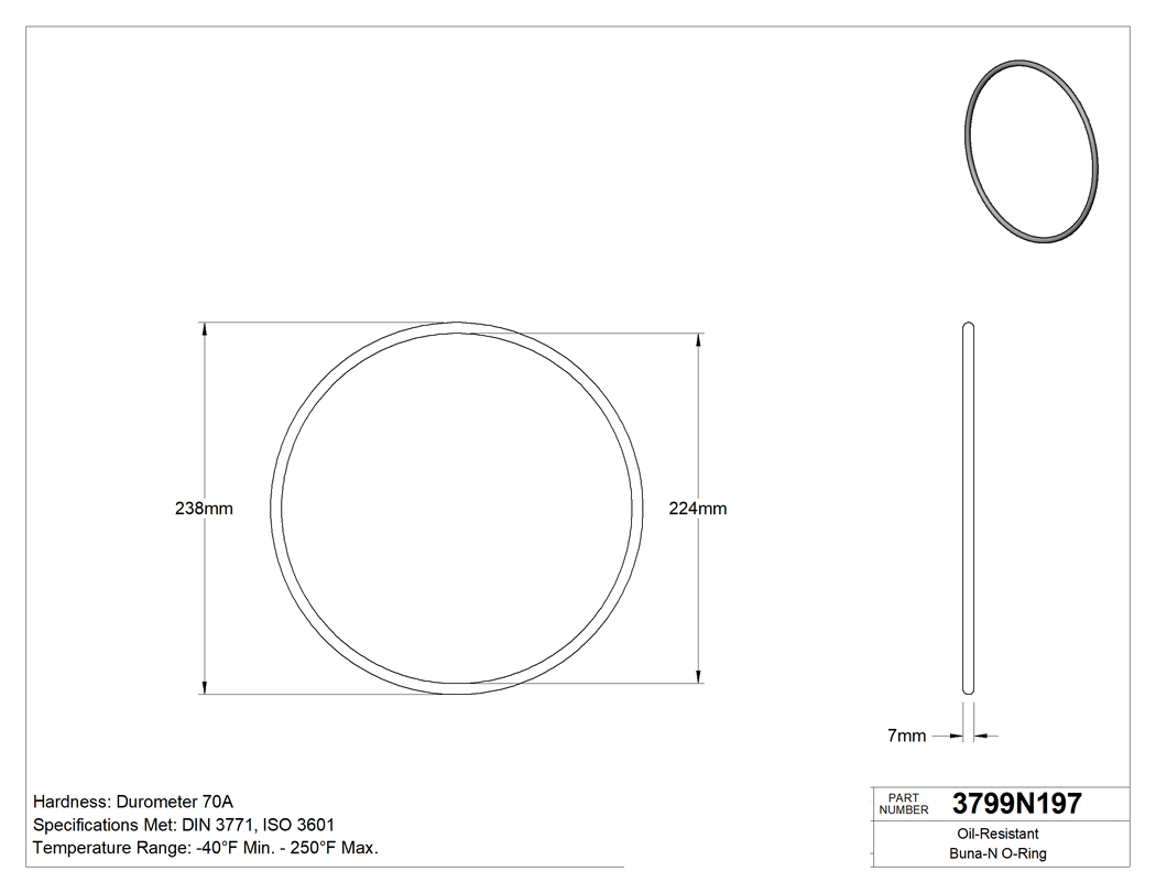 Technical drawing - 3799N197